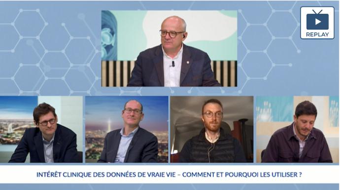 Table Ronde - Intérêt clinique des données de vraie vie : Comment et pourquoi les utiliser ?